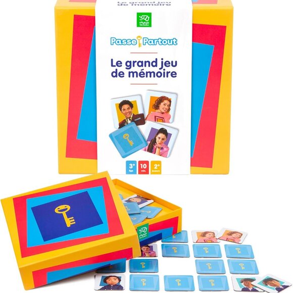 Brand New 🏭Passe-Partout Le Grand Jeu de Mémoire French Memory Game - Picture 1 of 13